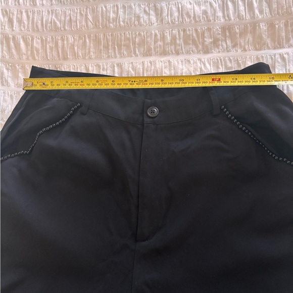 Cami NYC Black Pants with Beaded Accents - Picture 2 of 13